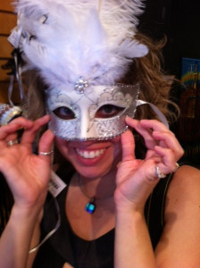 Mask-er-ade Ball & a Flashing Full Moon