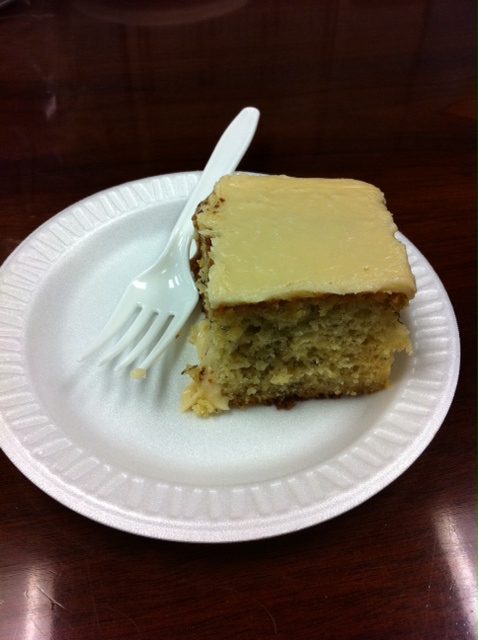 Sour Cream Banana Cake