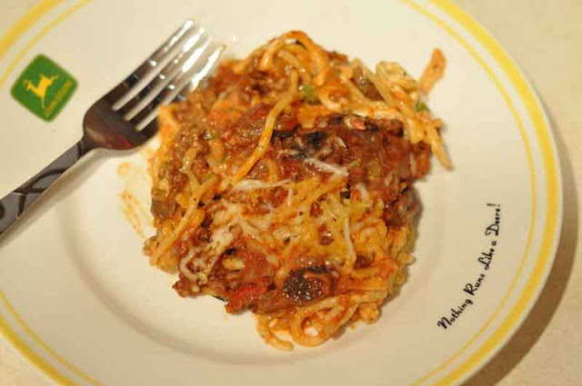Cream Cheese Spaghetti!