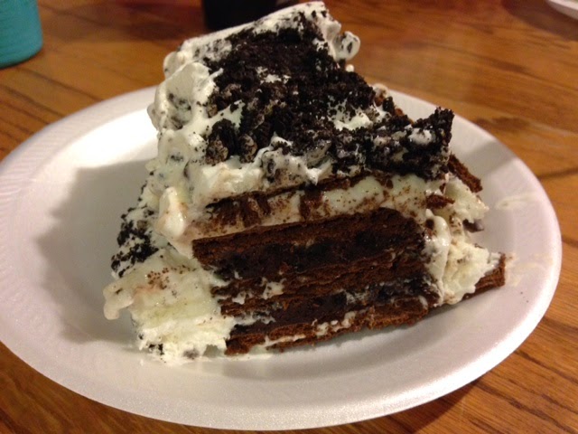 No Bake Oreo Ice Cream Cake