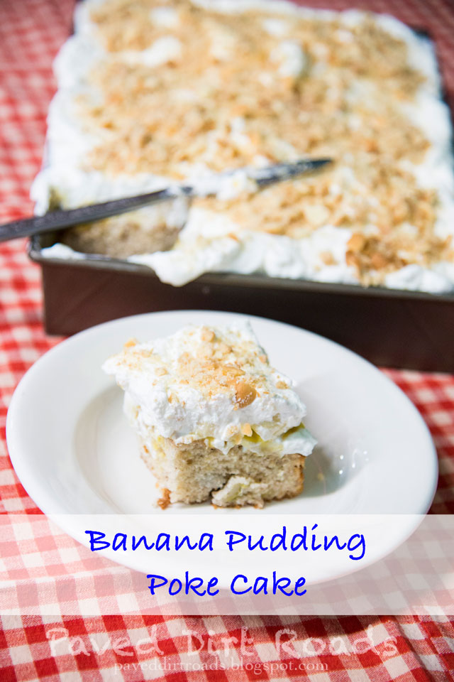 Banana Pudding Poke Cake