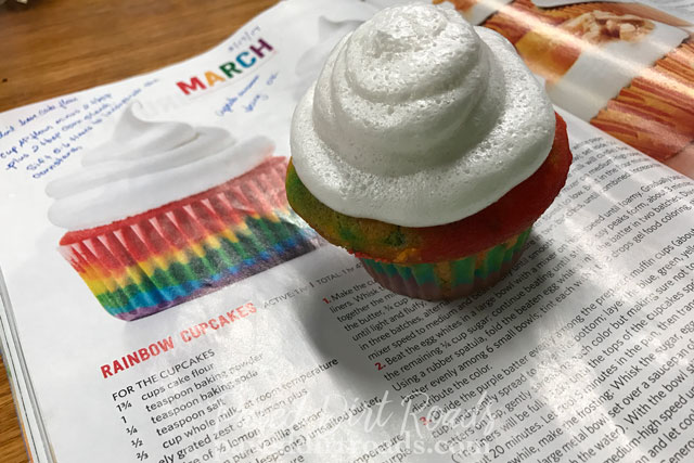Rainbow Cupcakes